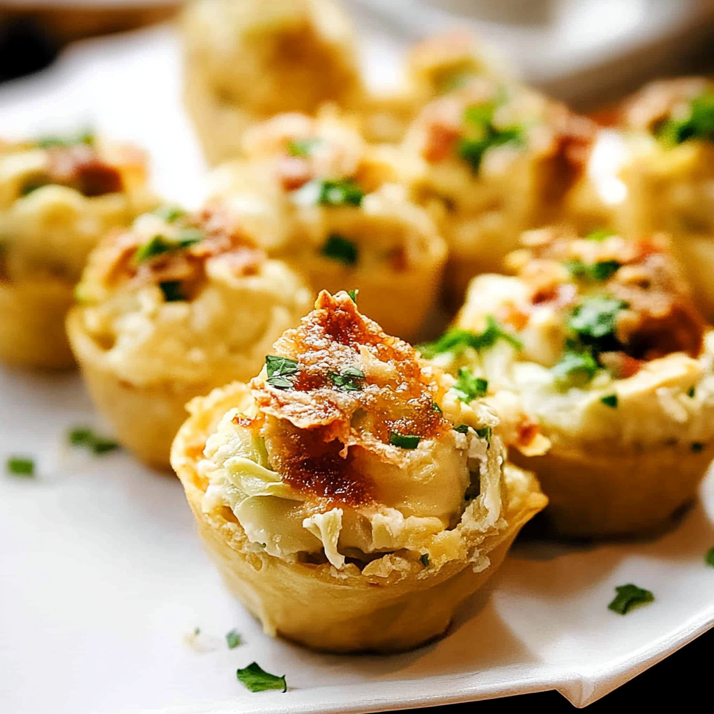 Recipe preparation for Artichoke Bites