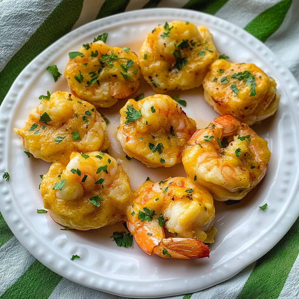 Recipe preparation for Curry Shrimp Appetizer Recipe