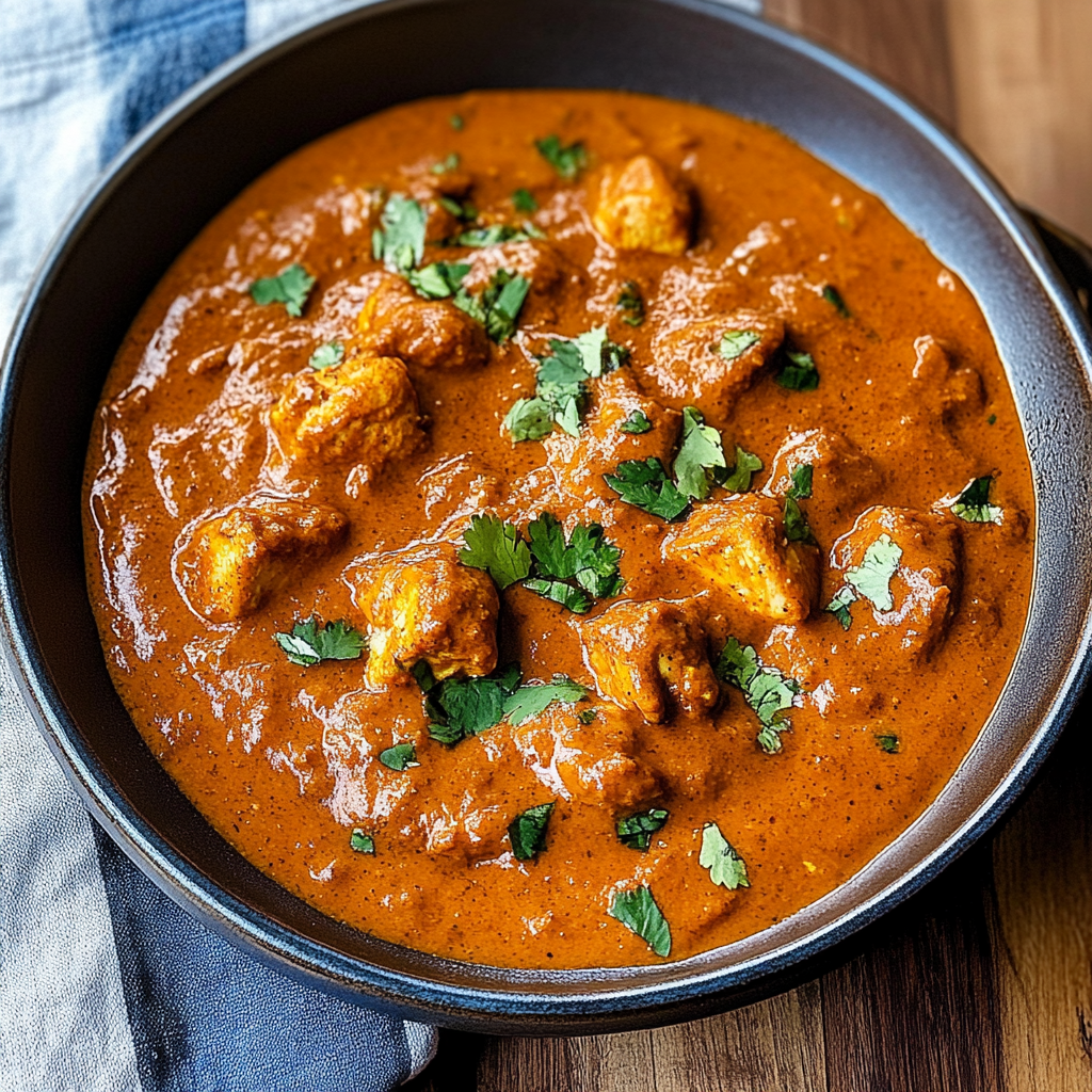 Recipe preparation for Instant Pot Chicken Tikka Masala
