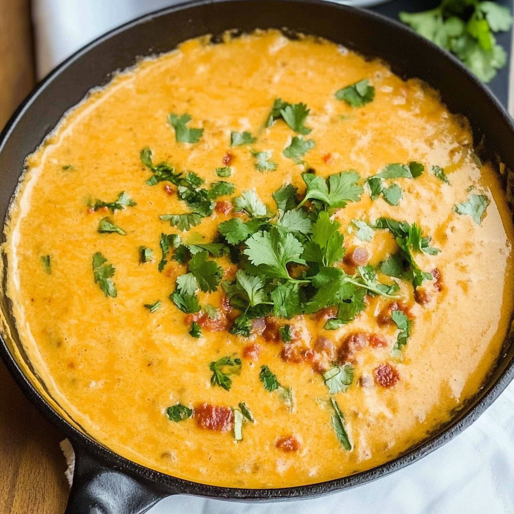 Recipe preparation for chorizo queso dip