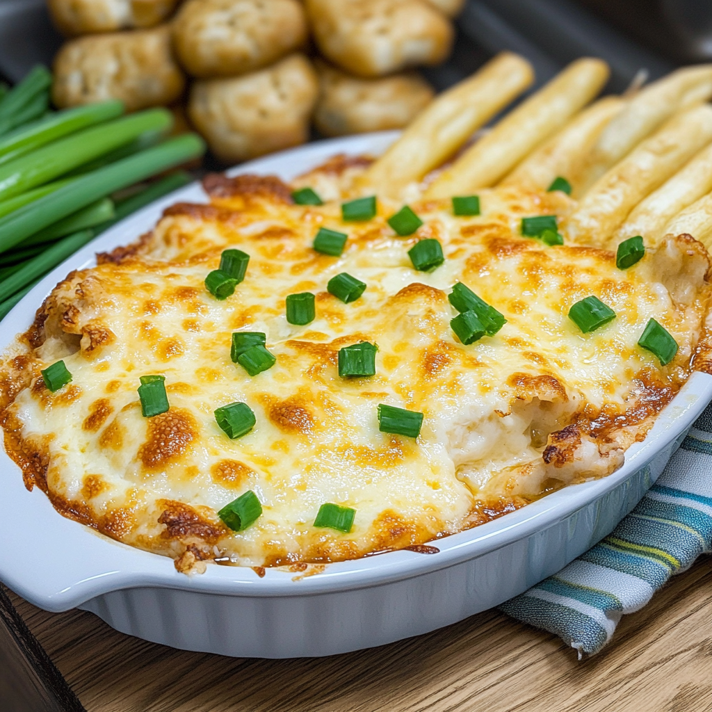 Recipe preparation for Hot Crab Dip