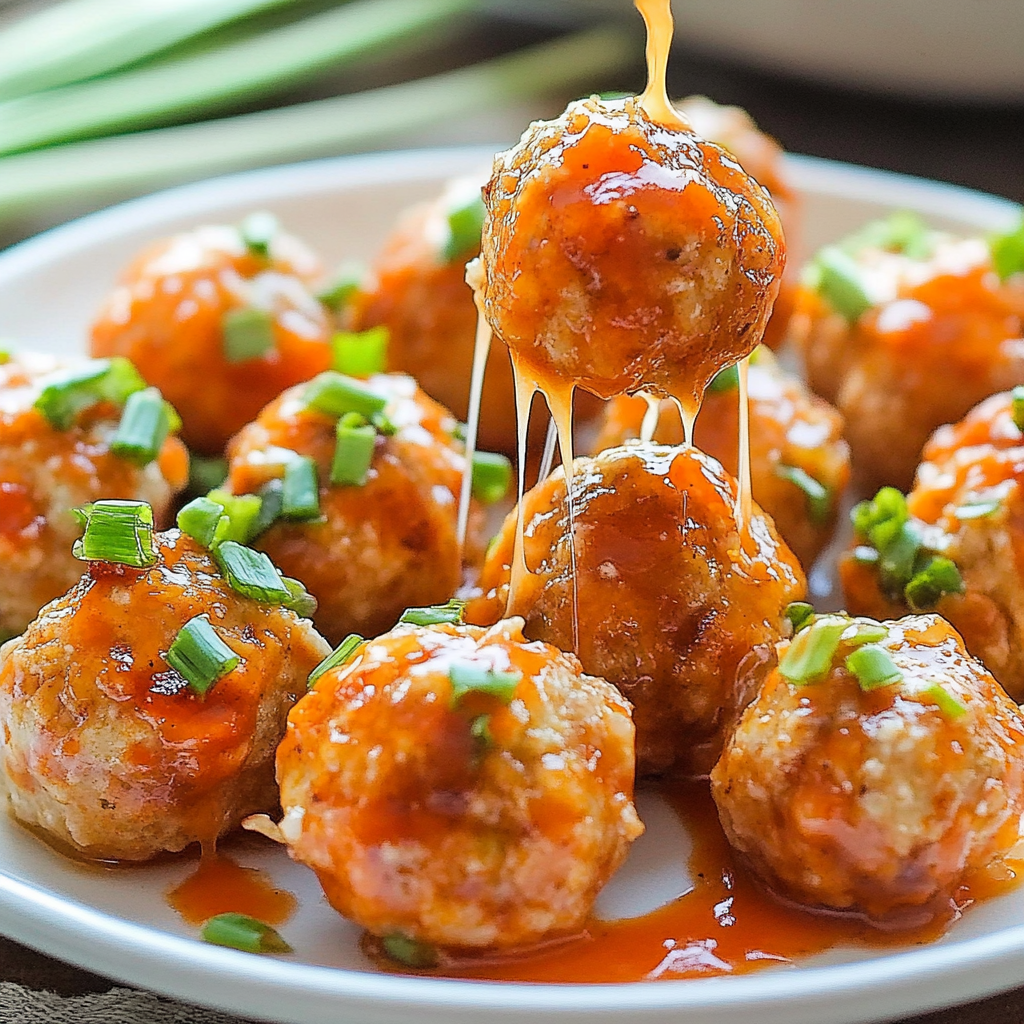 Recipe preparation for buffalo chicken meatballs