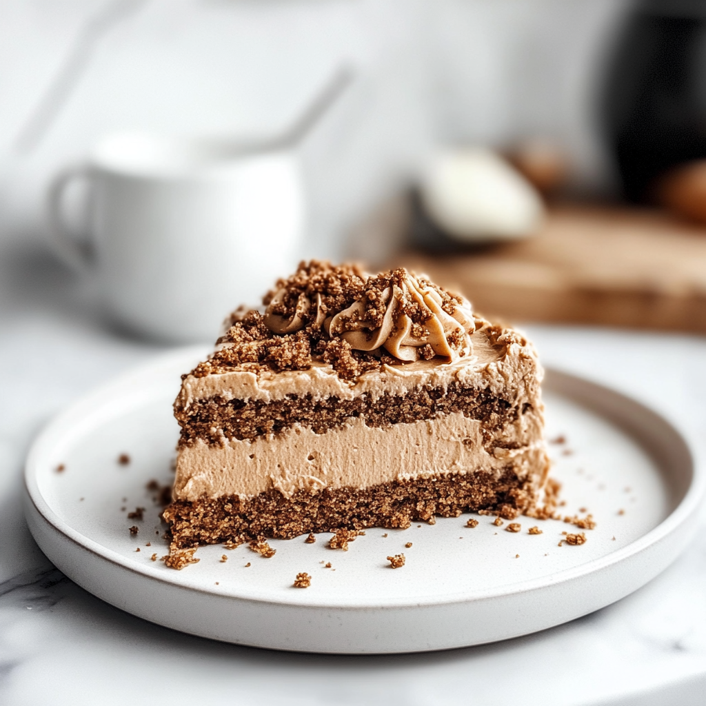 Recipe preparation for Cookie Butter Cake