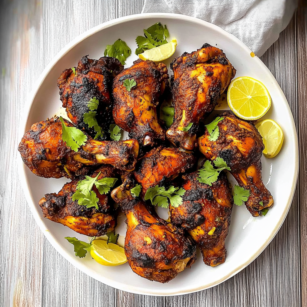Recipe preparation for Healthy Tandoori Chicken
