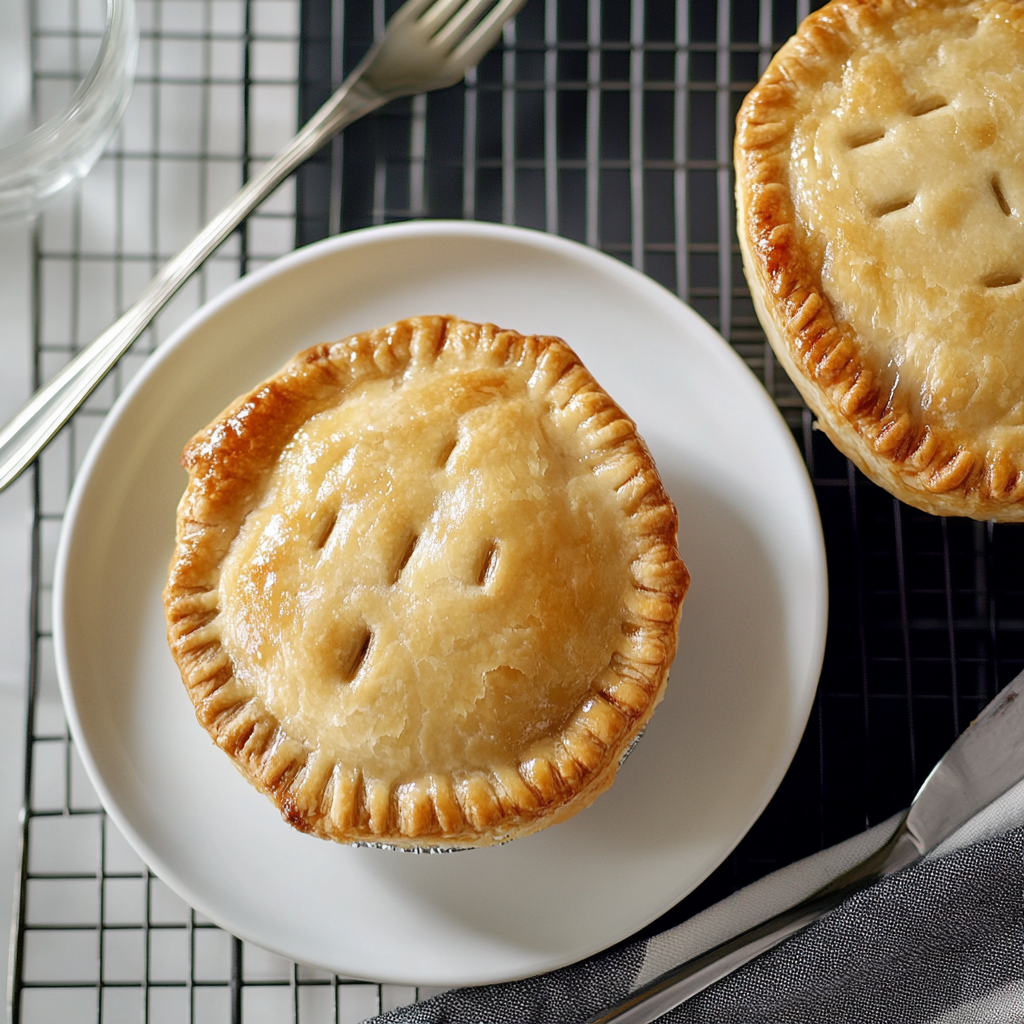 Recipe preparation for MINI CHICKEN POT PIES
