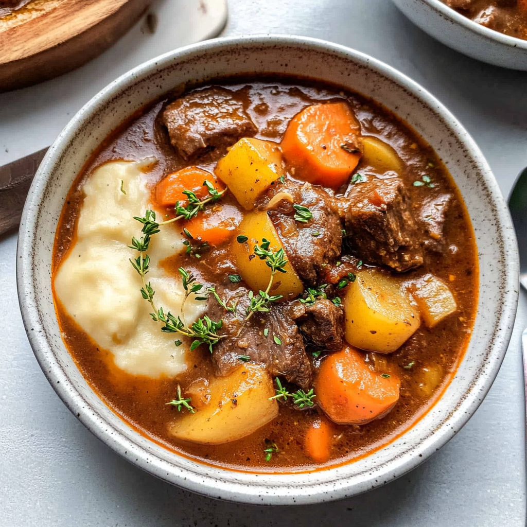 Recipe preparation for slow-cooked Beef Casserole