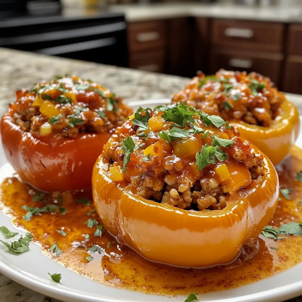 30 minutes Unstuffed Peppers