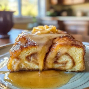 Overnight Cinnamon Roll French Toast