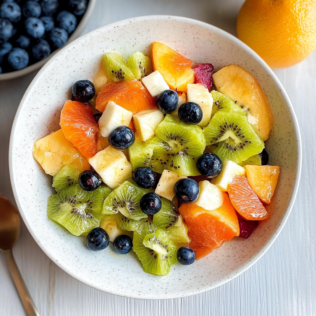 Recipe preparation for Winter Fruit Salad