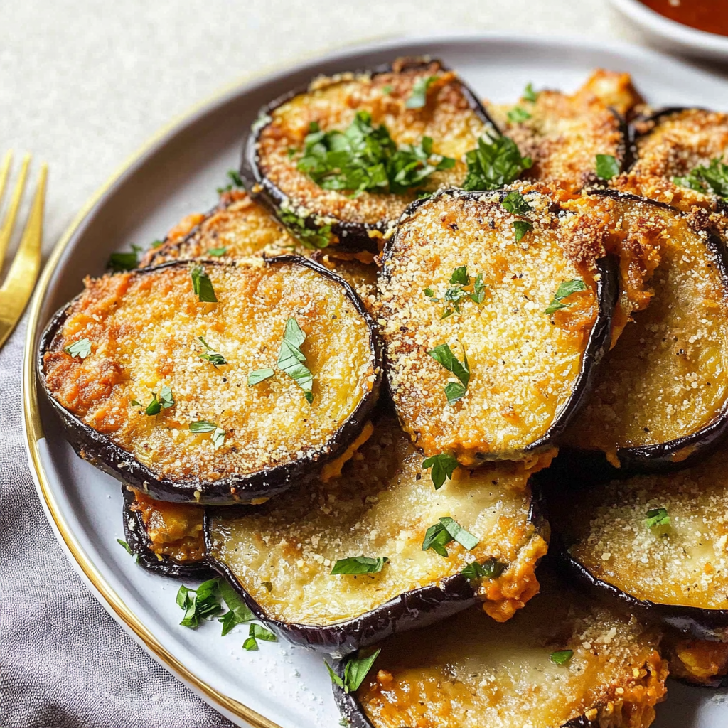 Recipe preparation for Air Fryer Eggplant Recipe
