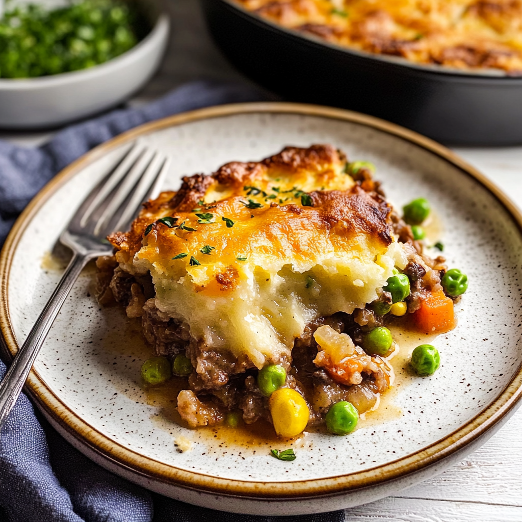 Recipe preparation for Authentic Irish Shepherd’s Pie