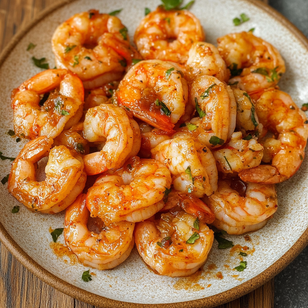 Recipe preparation for Chili Lime Shrimp