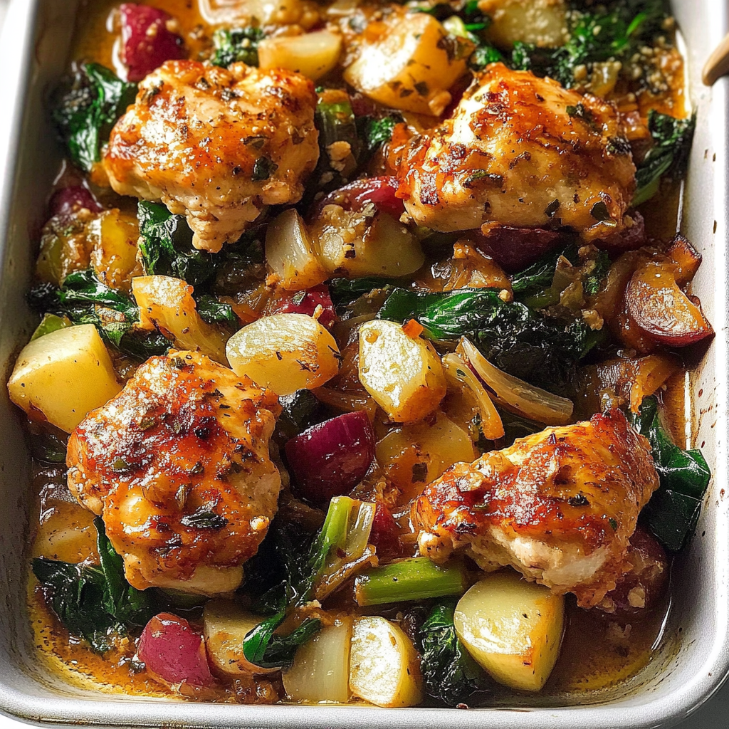 Recipe preparation for Sheet Pan Chicken and Veggies