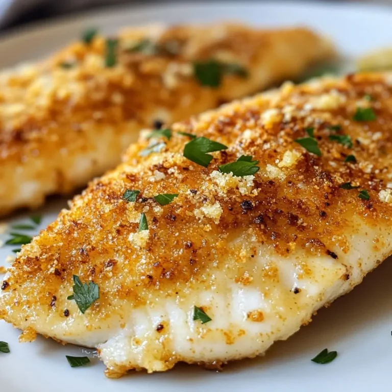 Air Fryer Parmesan Crusted Tilapia
