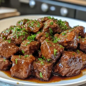 CROCKPOT STEAK BITES