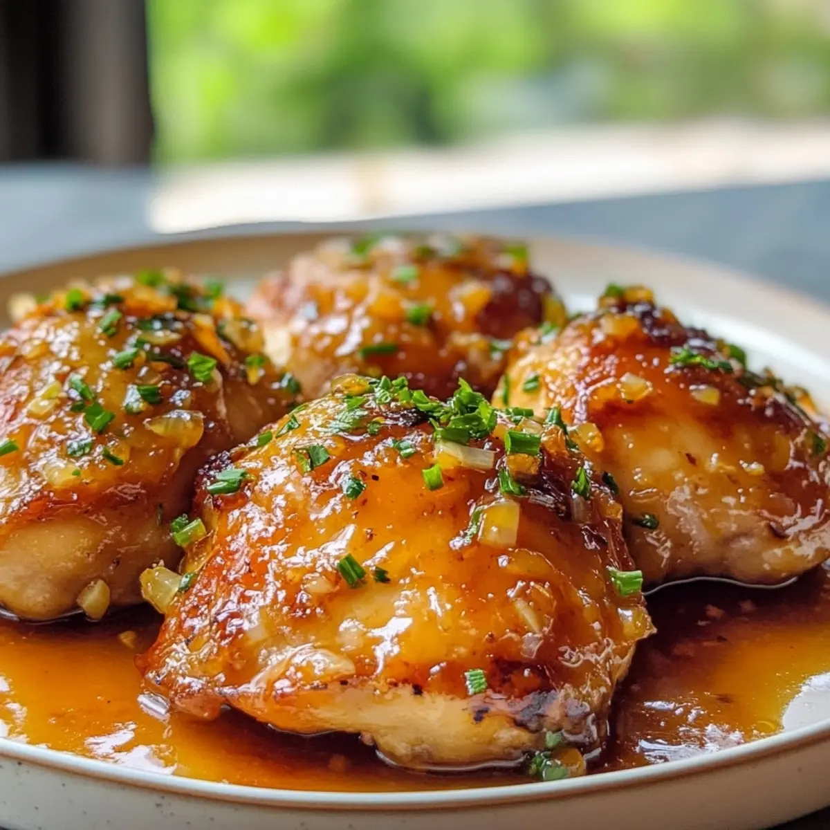 nstant Pot Apricot Glazed Chicken Thighs