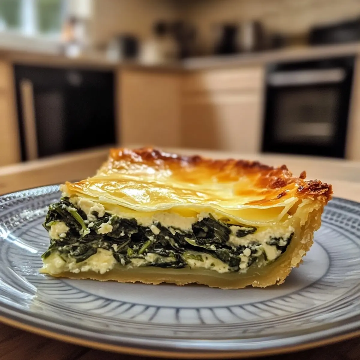 Savory Spinach Ricotta Pie