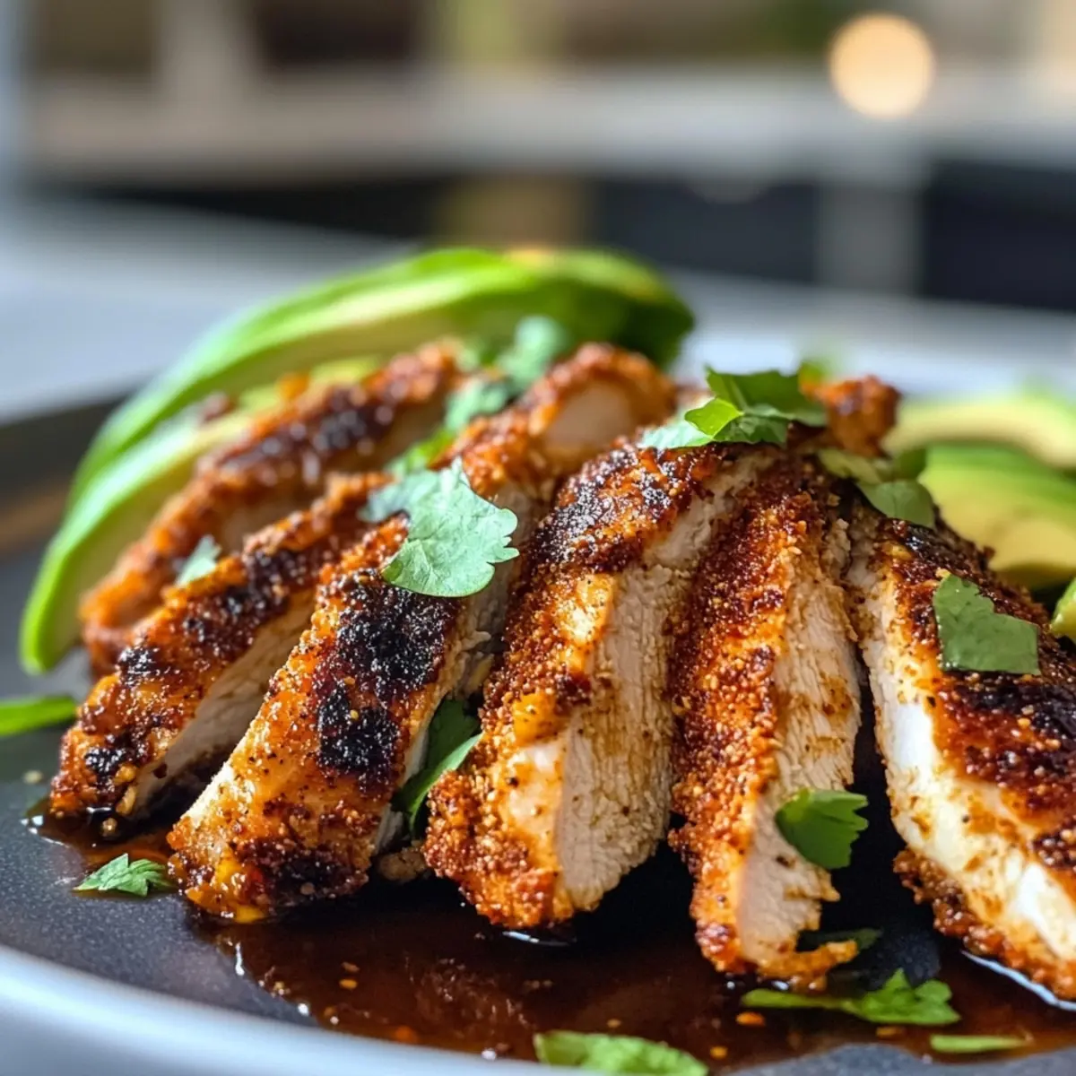 Blackened Chicken Avocado