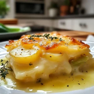 Potato Leek Gratin