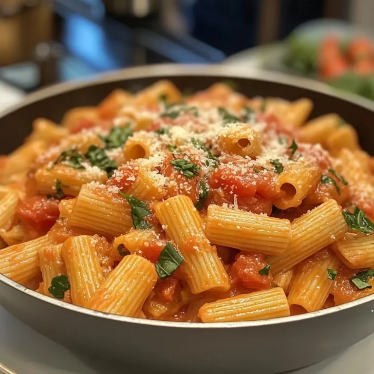 One Pot Tomato Pasta