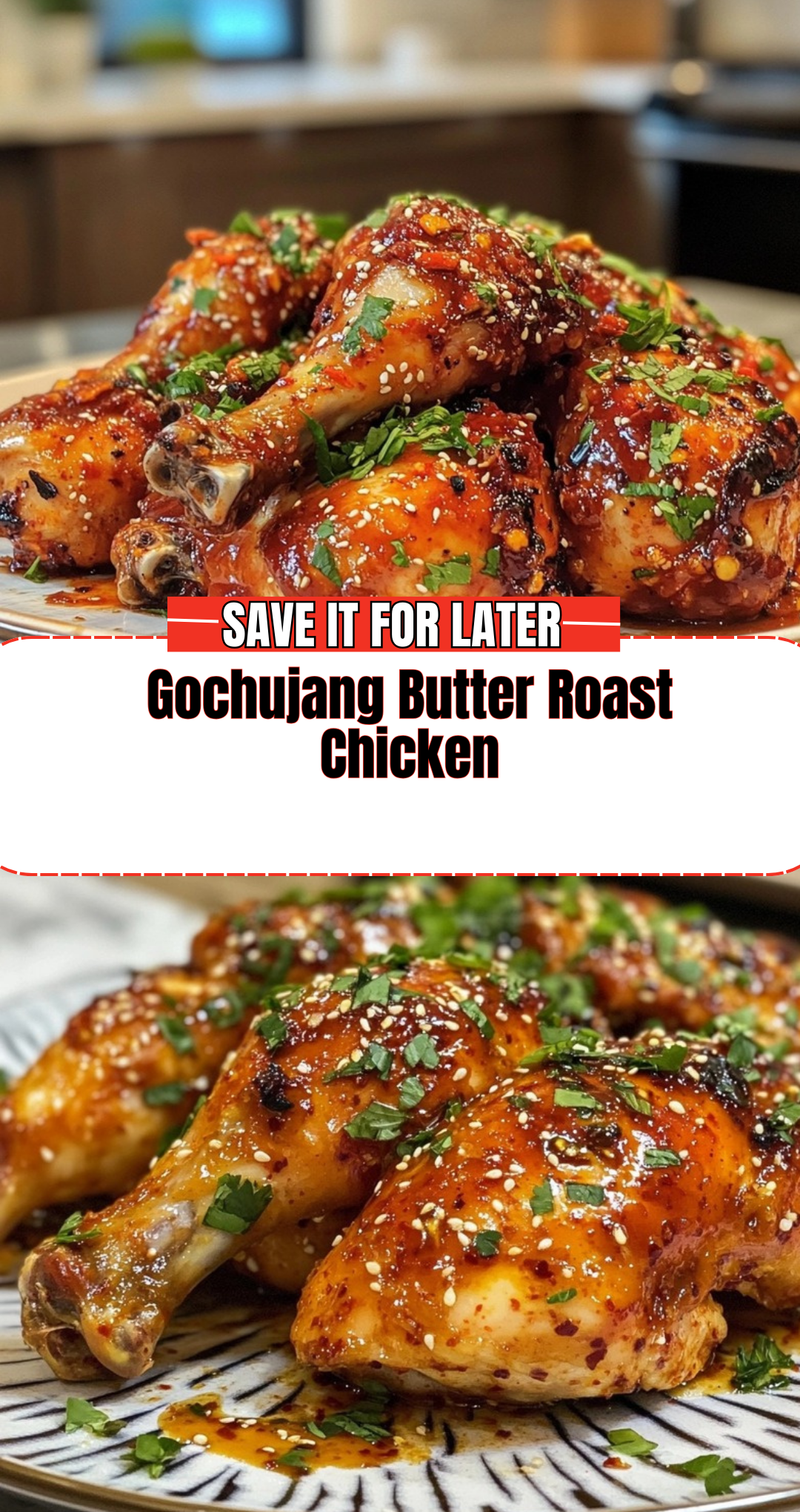 Gochujang Butter Roast Chicken