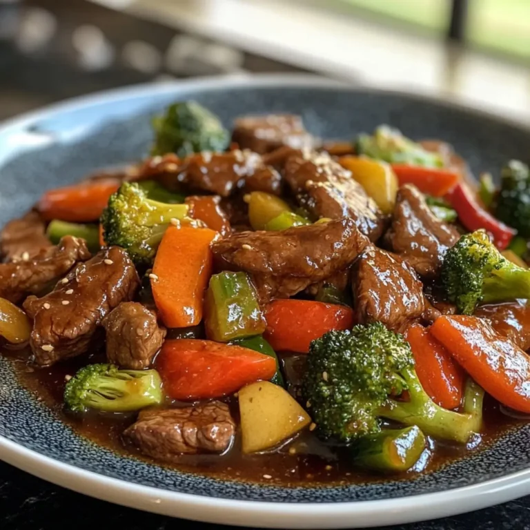 Beef Stir Fry with Vegetables (30-Minutes)