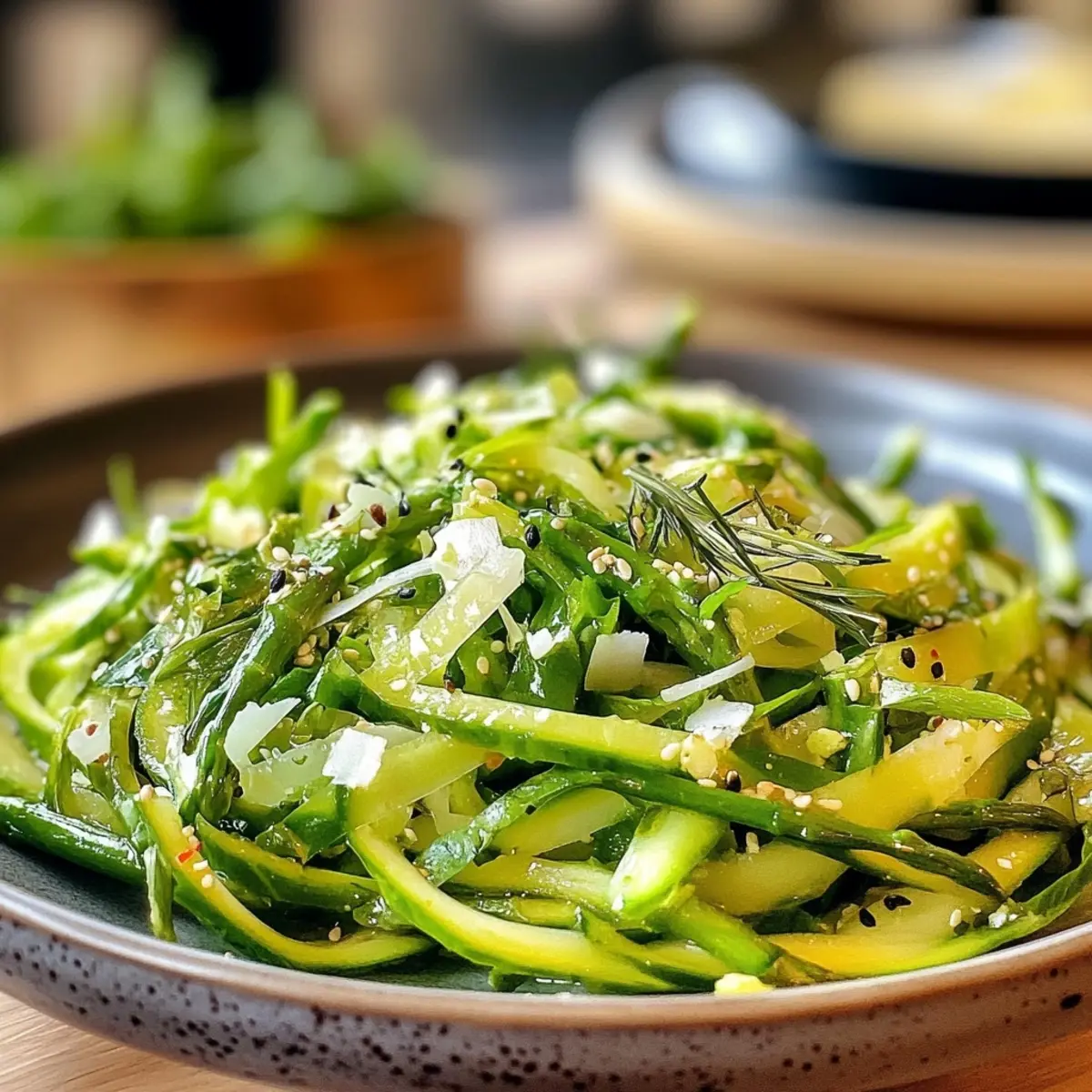 Shaved Asparagus Salad