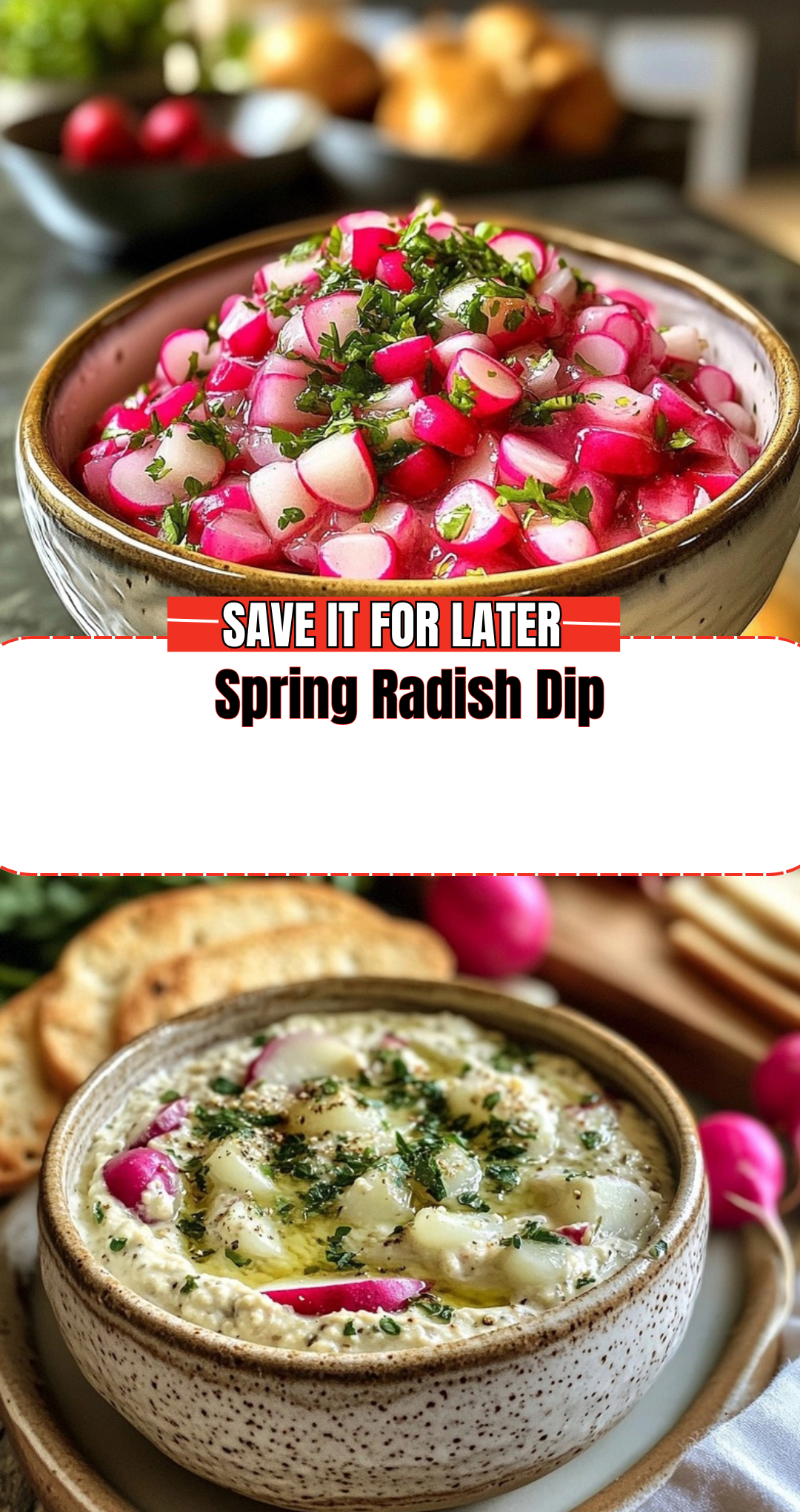 Spring Radish Dip