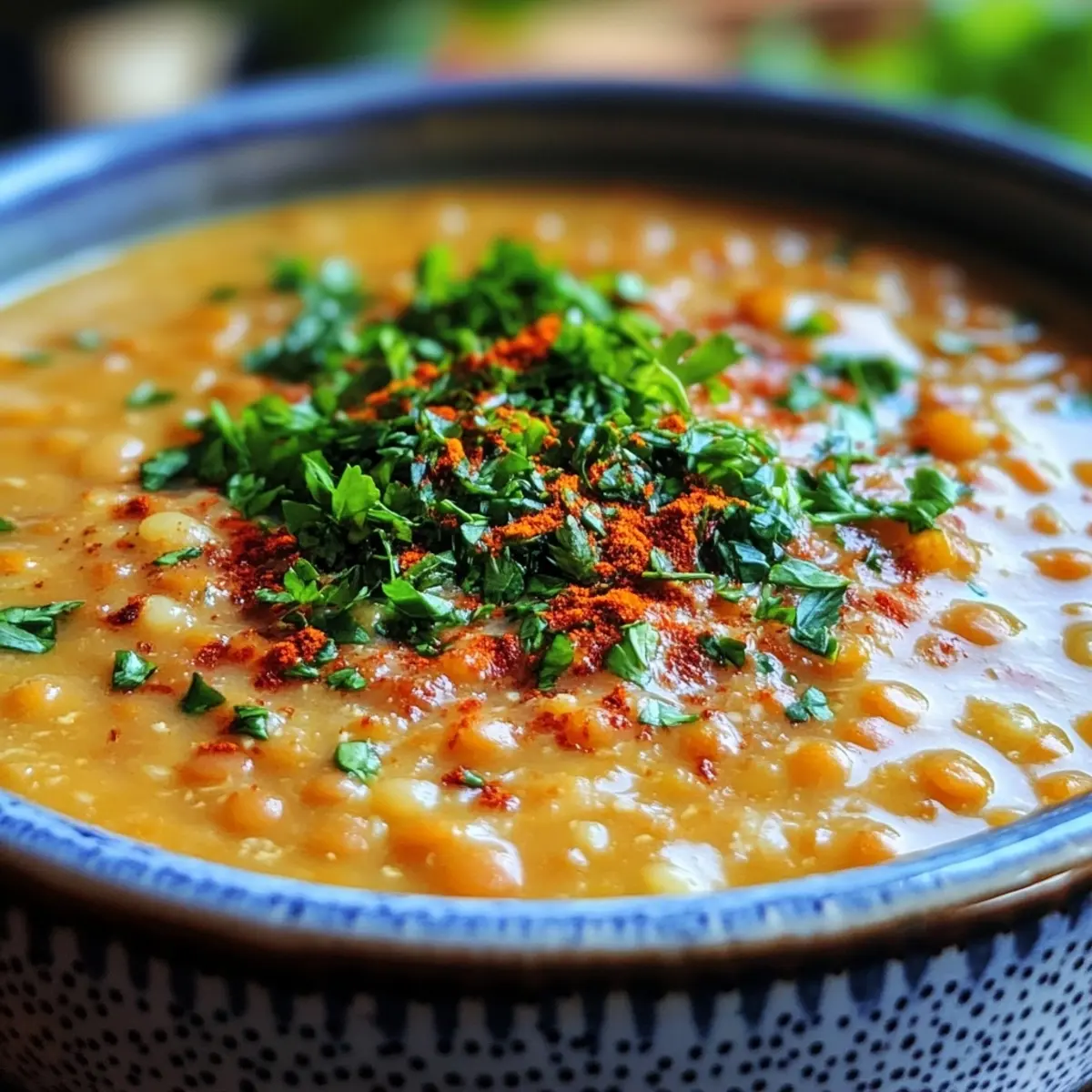 Turkish Red Lentil Soup Recipe