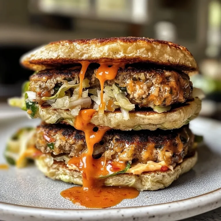 Oven-Baked Cabbage Burgers