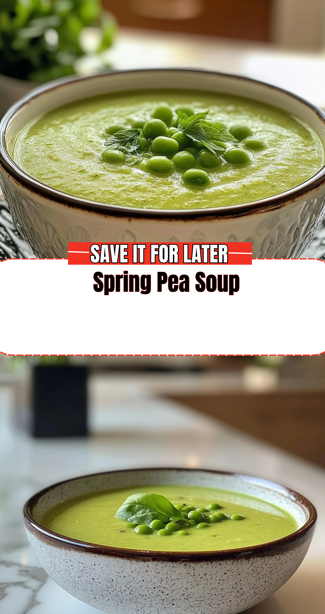 Spring Pea Soup