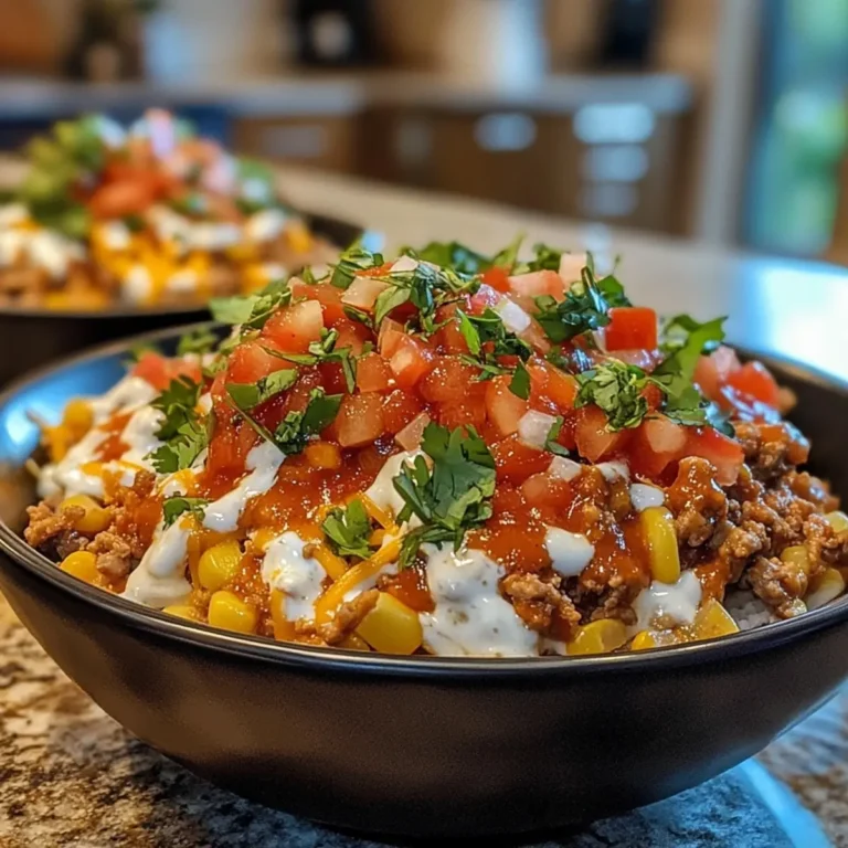 Cottage Cheese Taco Bowls