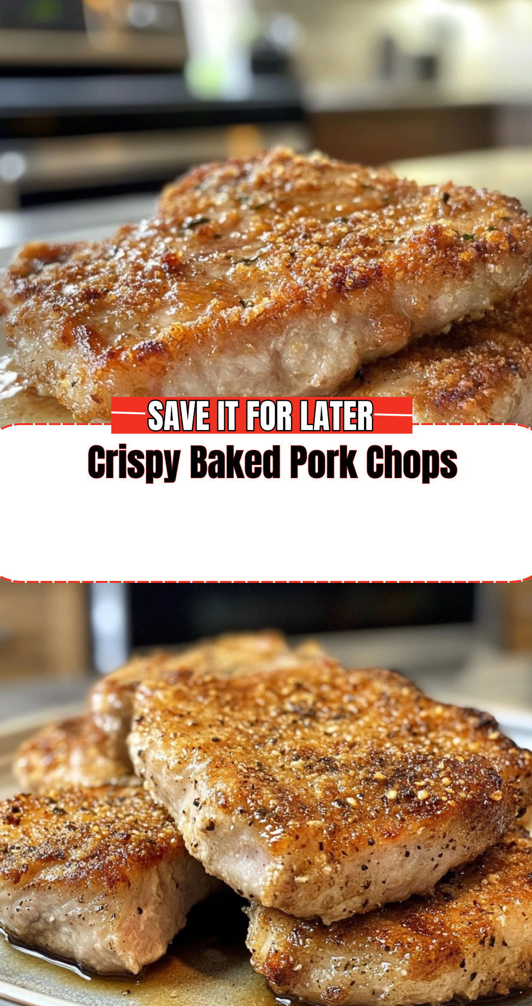 Crispy Baked Pork Chops