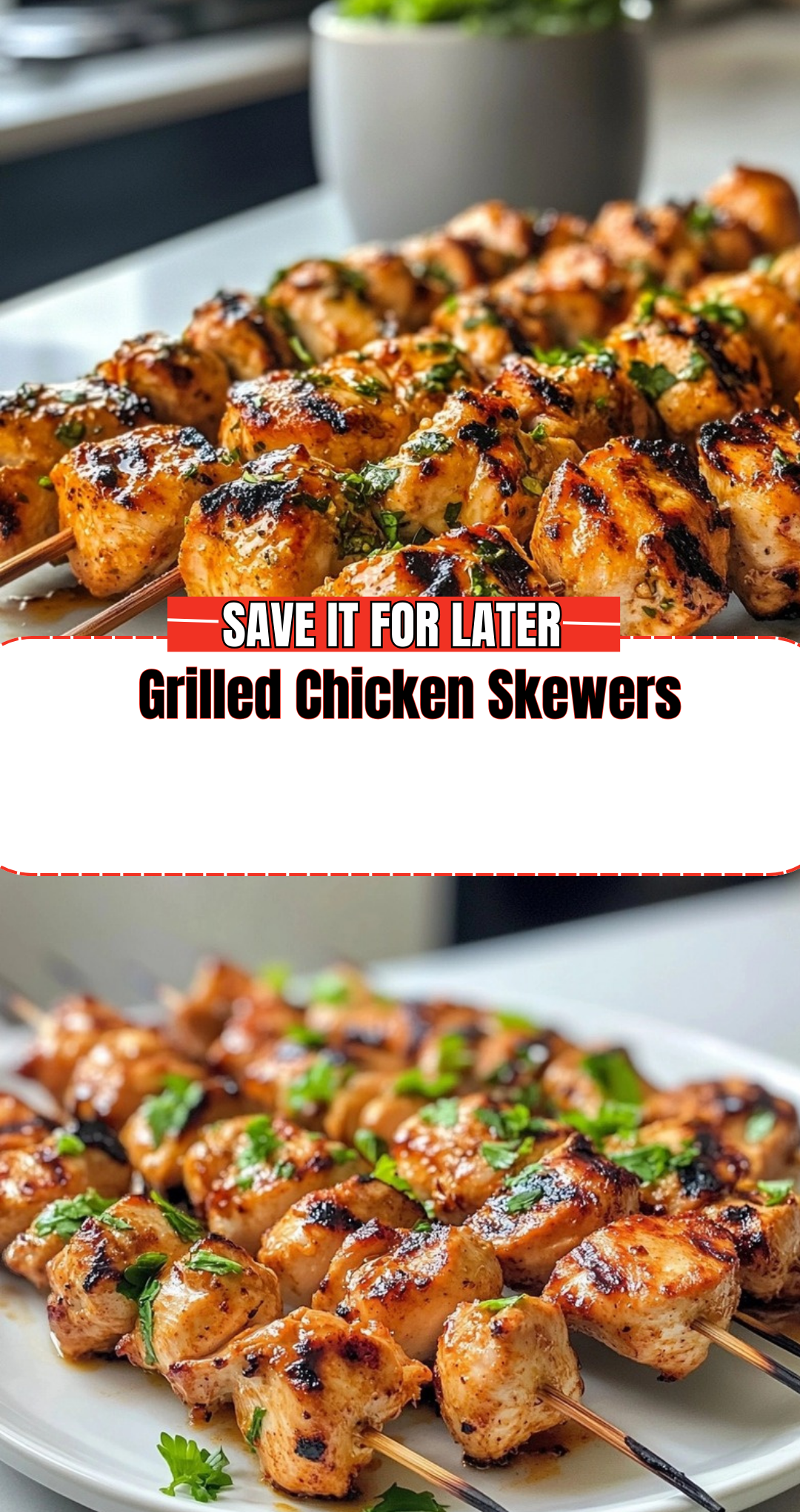 Grilled Chicken Skewers