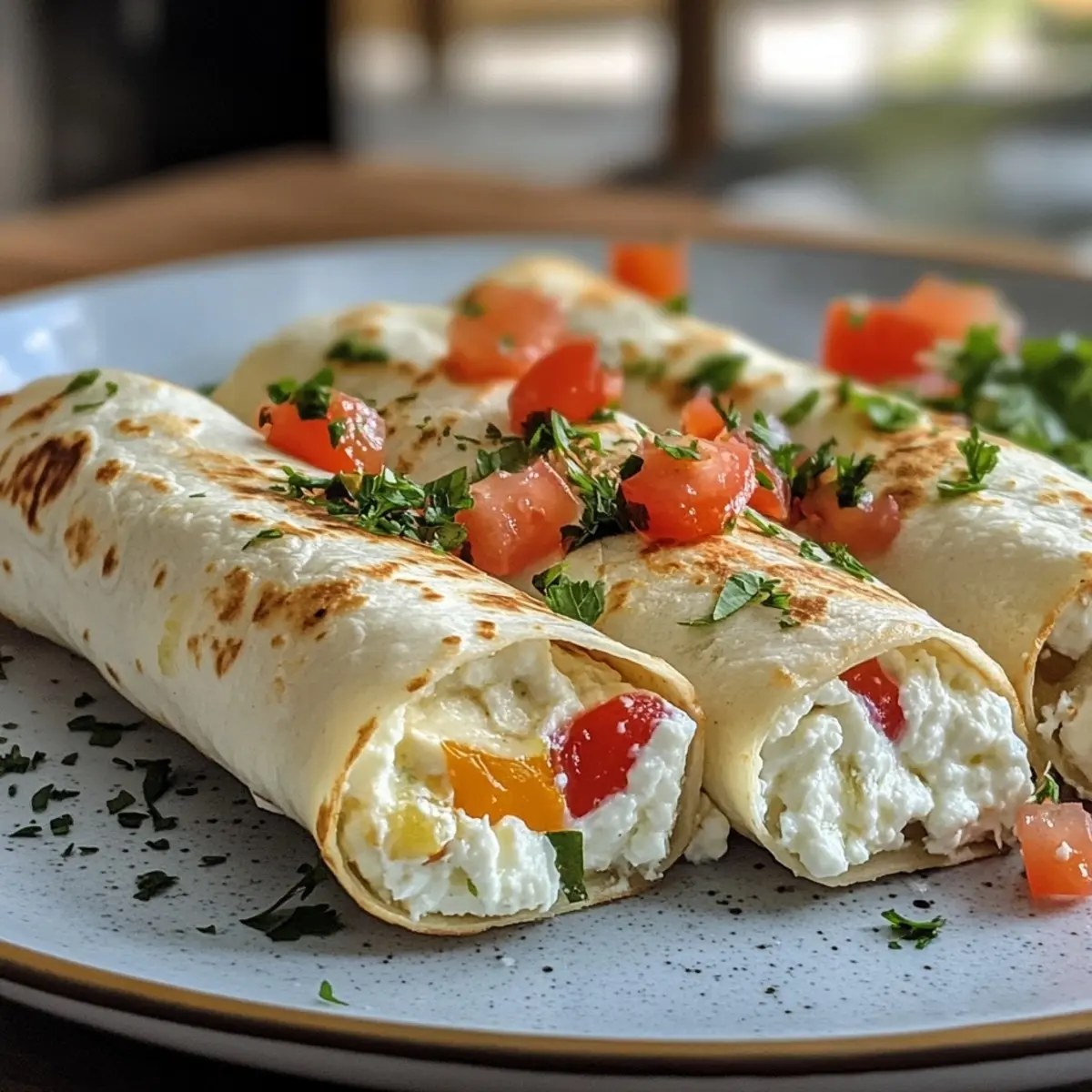 Cottage Cheese Wraps