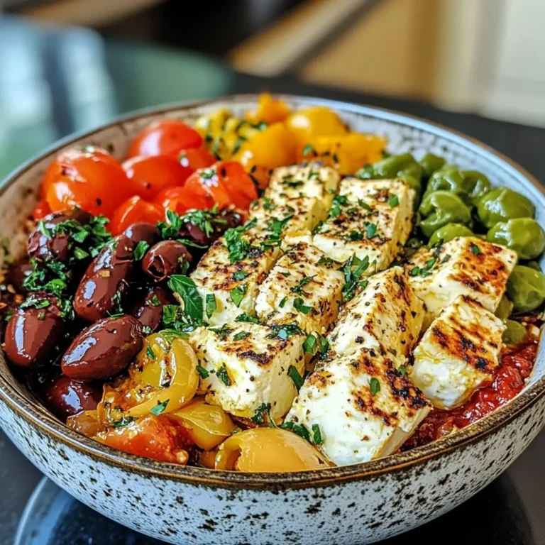 Baked Feta Mediterranean Bowl