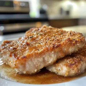 Crispy Baked Pork Chops