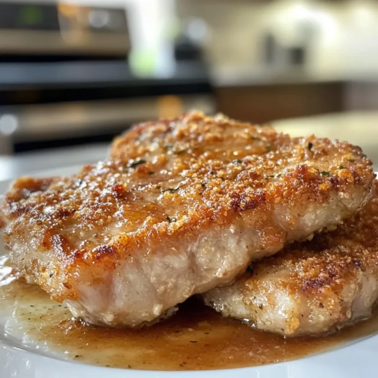 Crispy Baked Pork Chops