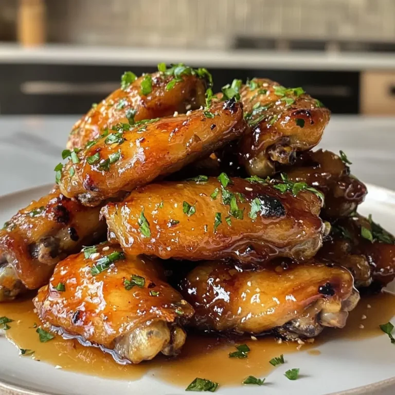 Honey Garlic Wings