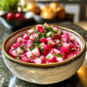 Spring Radish Dip