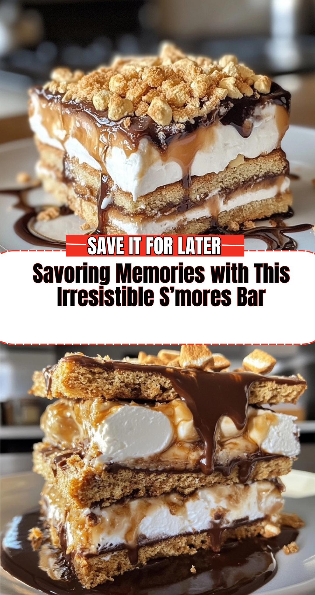 Savoring Memories with This Irresistible S’mores Bar