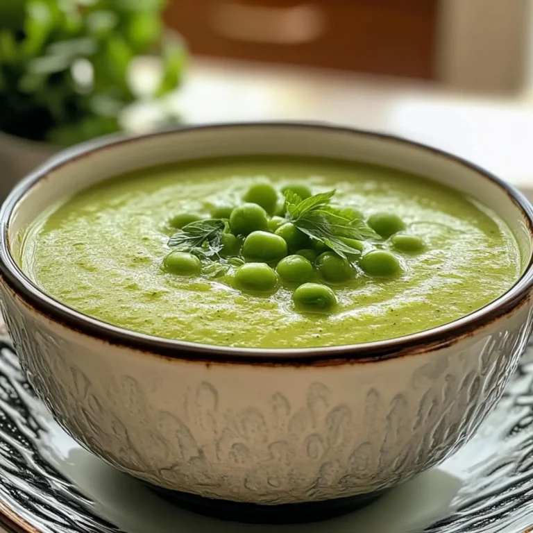 Spring Pea Soup