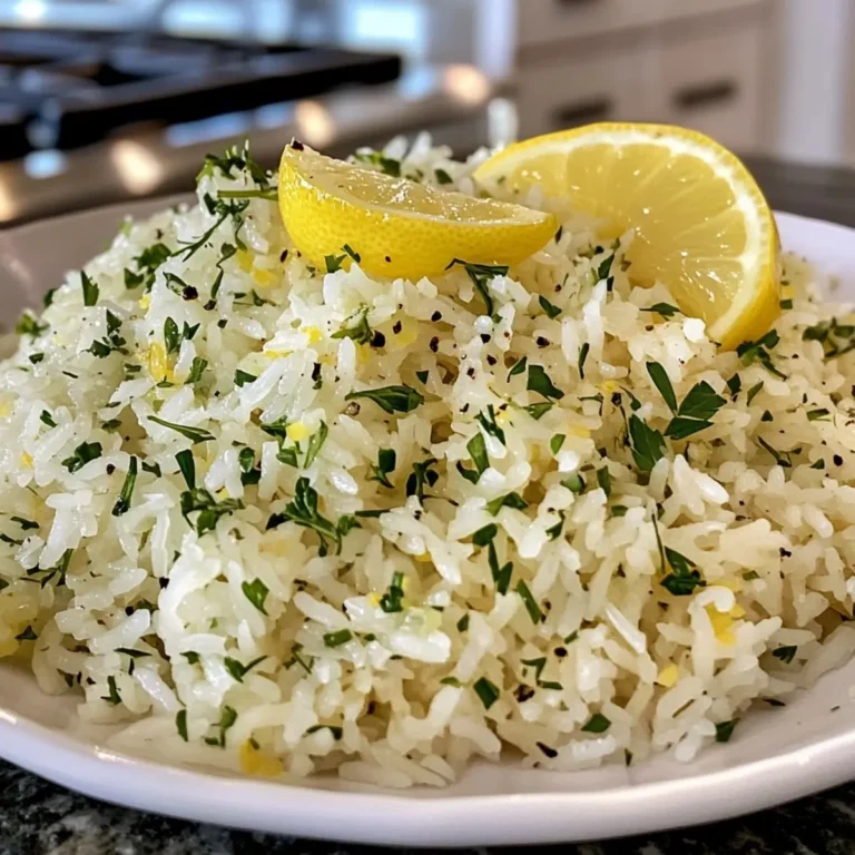 Lemon Herb Rice