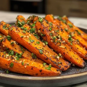 Harissa Roasted Carrots