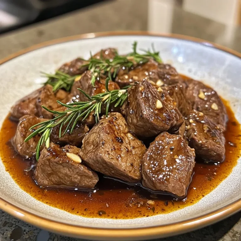 Garlic and Rosemary Beef