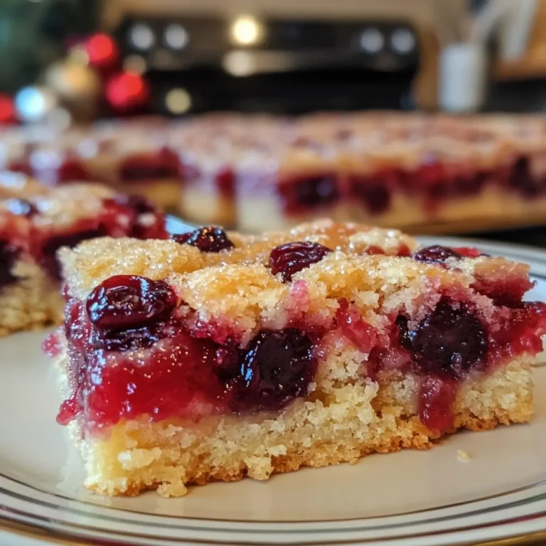 Christmas Cherry Bars
