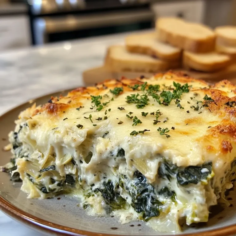 Creamy Spinach Artichoke Dip