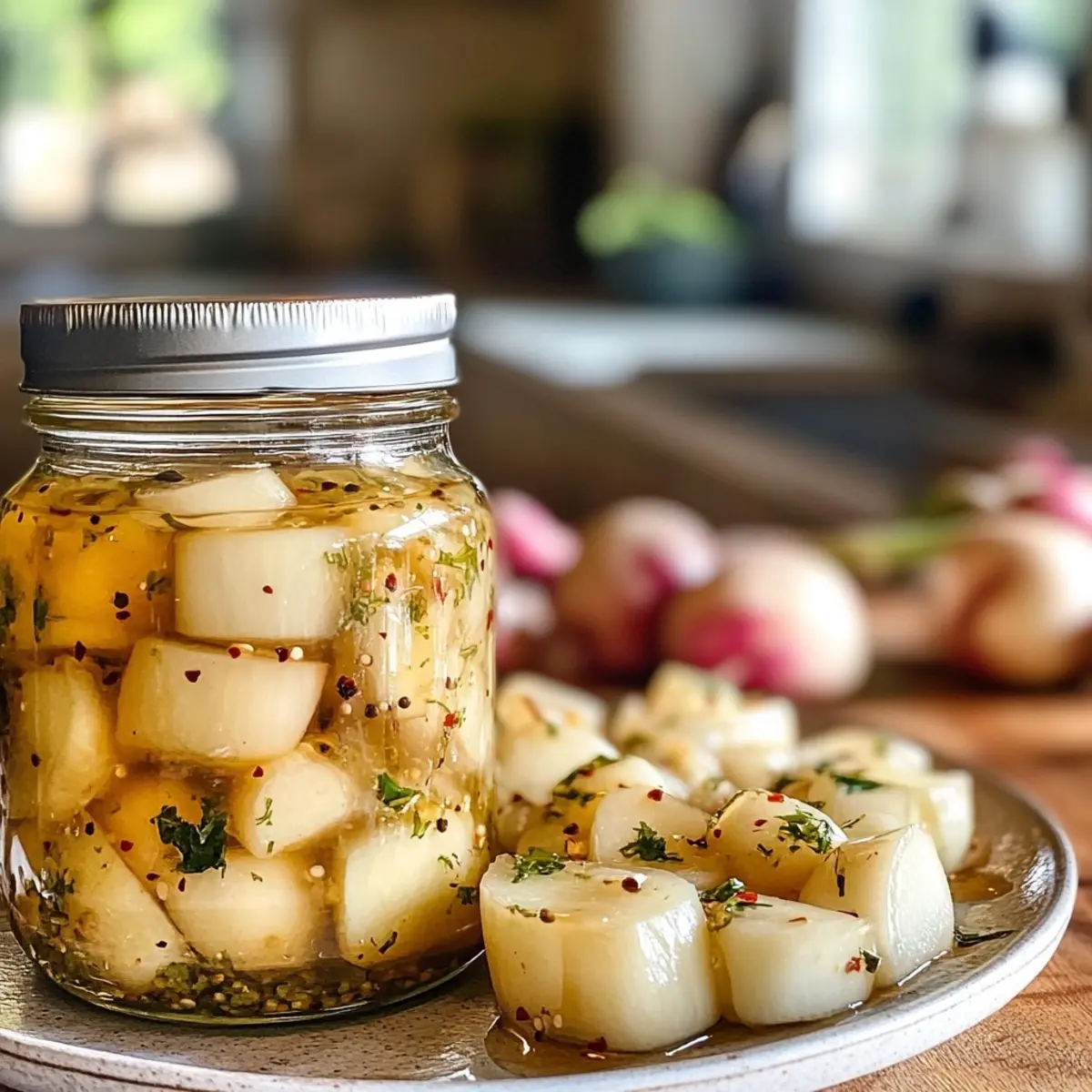 Pickled Turnips