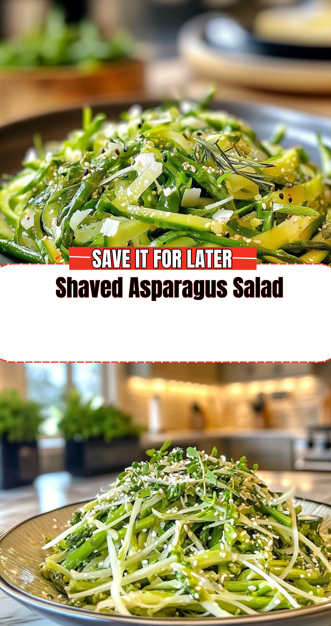 Shaved Asparagus Salad