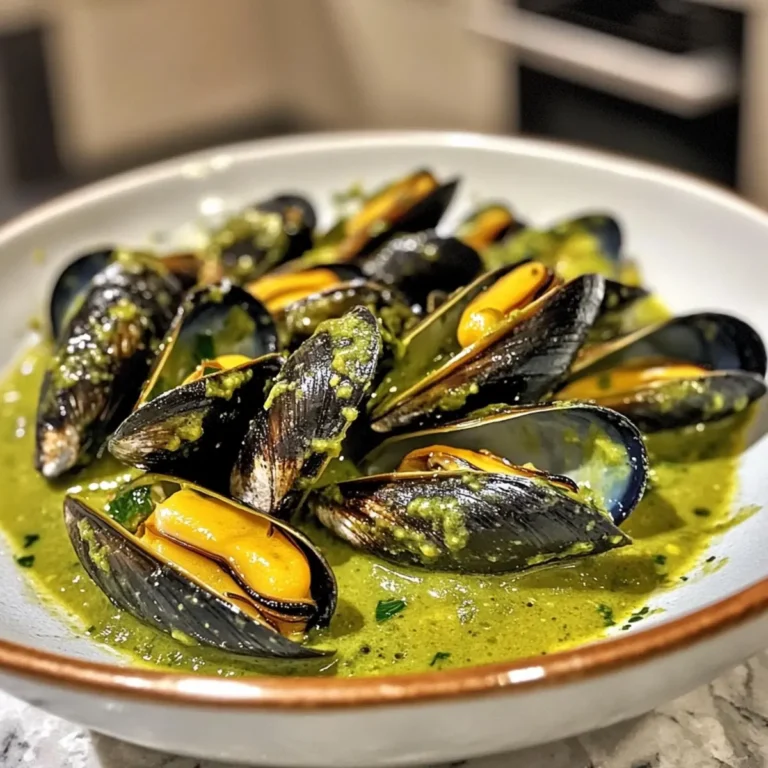 Thai Green Curry Mussels
